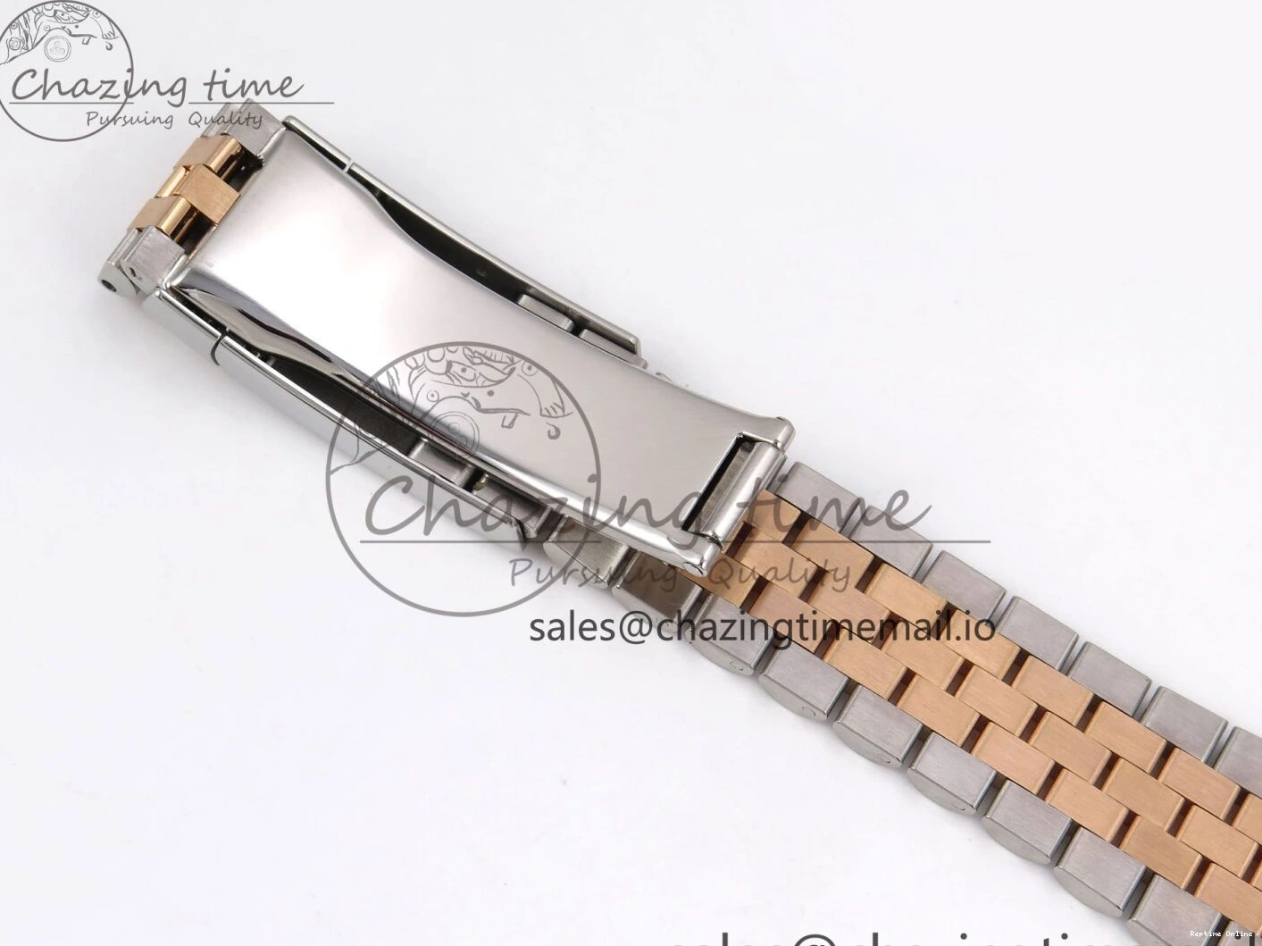 0122 DateJust 41 126331 ARF 1:1 Best Edition 904L Steel Gray Dial Green Roman Marker on SS RG Jubilee Bracelet SH3235（Gain Weight） FastDry 1103